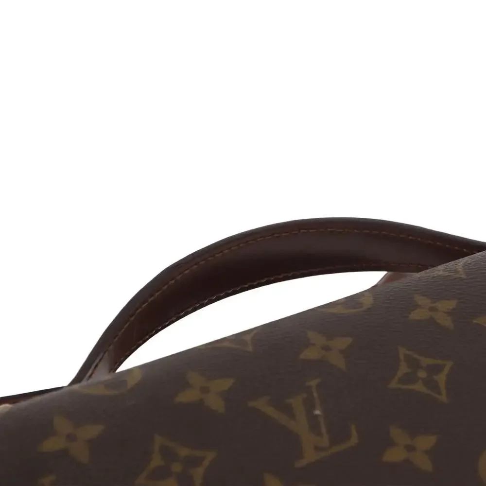 Louis Vuitton Monogram Porte Documents Bandouliere Business Bag Brown